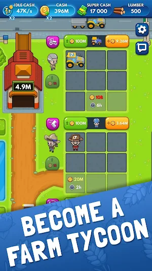 Idle Farm Tycoon - Merge Simulator Screenshot 0