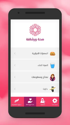 حاسبة الدورة الشهرية الاباضة Screenshot 1