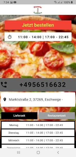 Pizzeria Fantastico Screenshot 1