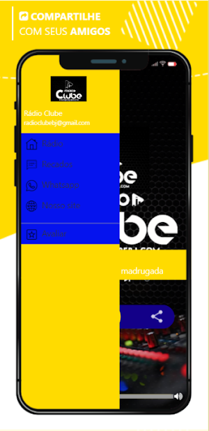 Radio Clube Screenshot 1
