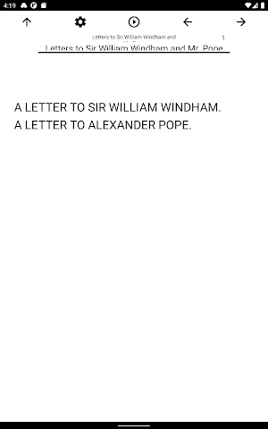 Book, Letters to Sir William Windham and Mr. Pope Screenshot 2