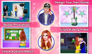 Girl Become a Rockstar : Model Success Story Screenshot 1