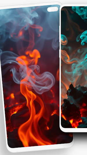 Fire and Smoke Wallpapers Screenshot 2