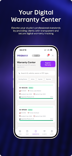 Prismax One: PPF & Auto Care Screenshot 2