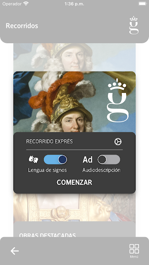 Galería de Colecciones Reales Screenshot 2