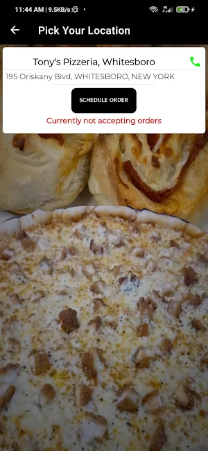 Tony's Pizzeria, Whitesboro Screenshot 2