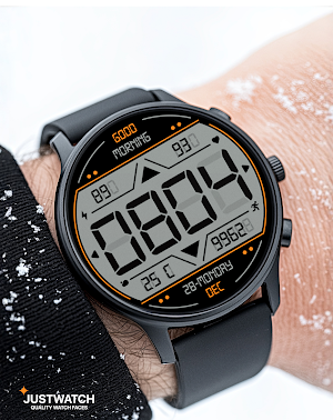 DigiWatch Digital WatchFace 02 Screenshot 0
