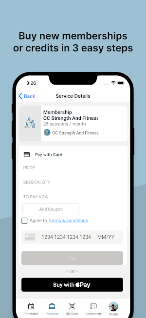 OC Strength And Fitness Screenshot 1