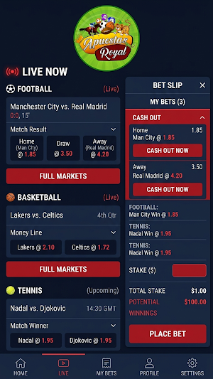 Apuestas Royal Screenshot 2