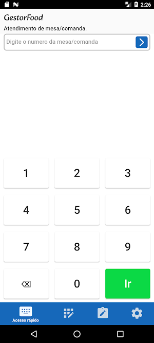 GestorFood Screenshot 1