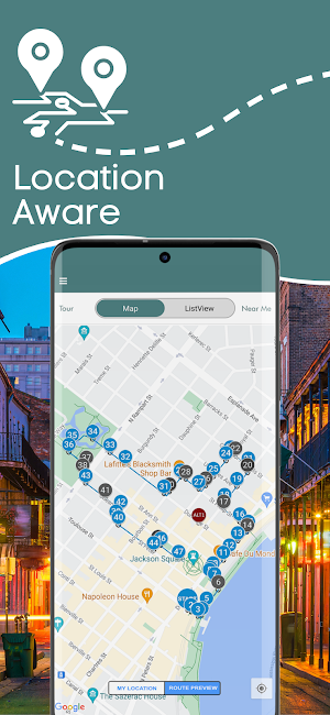 New Orleans Audio Tour Guide Screenshot 1