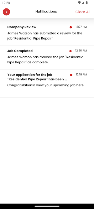 Contract Connections NZ Screenshot 1