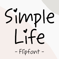 NmSimpleLife™ Latin Flipfont