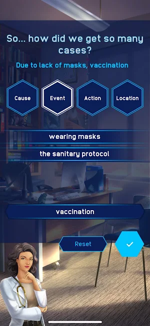 Dr. Sara: Disease Detective Screenshot 3