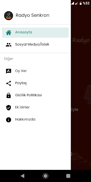 Radyo Senkron Screenshot 1