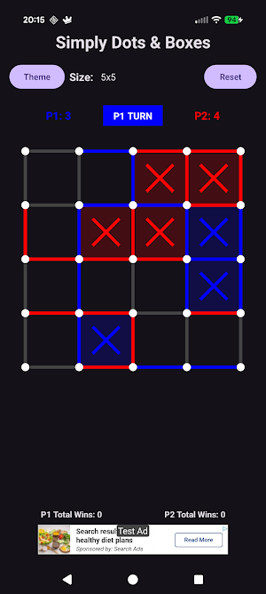Simply Dots & Boxes Screenshot 2