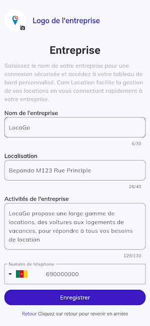 CamLocations Screenshot 1