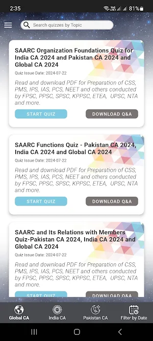 Global Current Affairs Screenshot 1