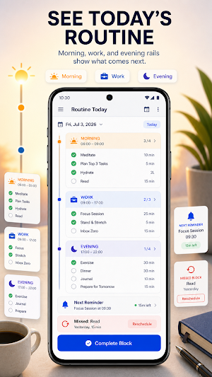 Routine Planner Daily Habit Screenshot 0