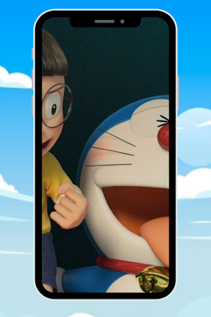 Blue Cat Cartoon Wallpaper HD Screenshot 3