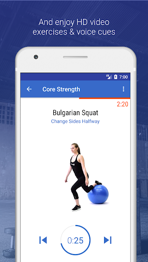 Stability Ball Workouts Fitify Screenshot 2