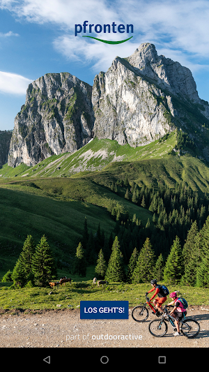Pfronten im Allgäu Outdoor-App Screenshot 0