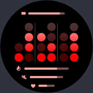 Binary Clock Elegant WatchFace Screenshot 3