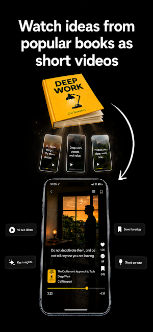 Bookflix-Books as Short Videos Screenshot 0