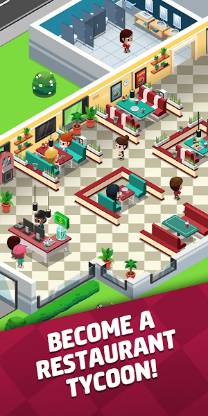Idle Restaurant Tycoon - Build a restaurant empire Screenshot 0