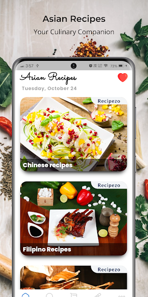 Asian Recipes Screenshot 0