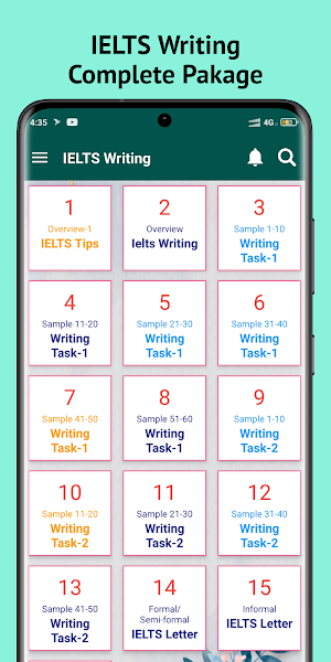 IELTS Writing Master Screenshot 0