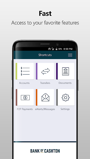 Bank of Cashton Mobile Banking Screenshot 1