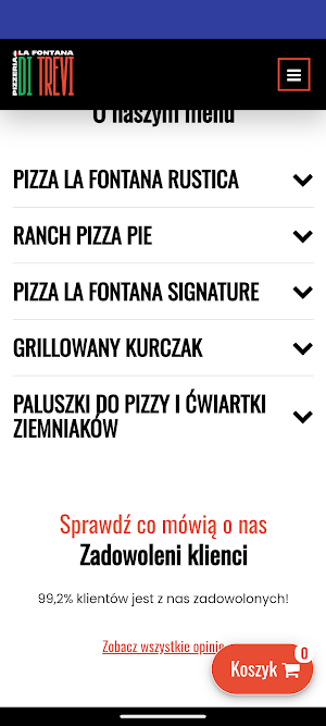 Pizzeria La Fontana Di Trevi Screenshot 2