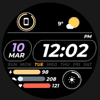 Night 31D - Digital Watch Face