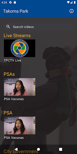 Takoma Park City TV Screenshot 0