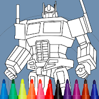 Autorobot Coloring Book