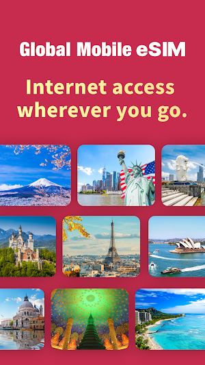 Travel eSIM by Global Mobile Screenshot 0