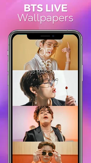 BTS Live Wallpaper 4K Screenshot 2