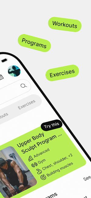 Novalive: Workout & Nutrition Screenshot 1