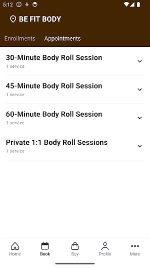 Be Fit Body Screenshot 1