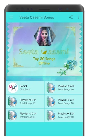Seeta Qasemi Songs Screenshot 1
