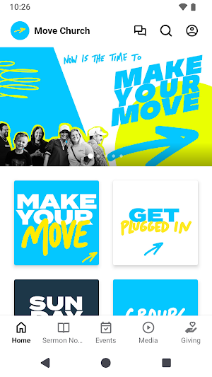 Move Church App Screenshot 0