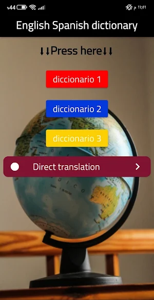 .English Spanish dictionary Screenshot 0
