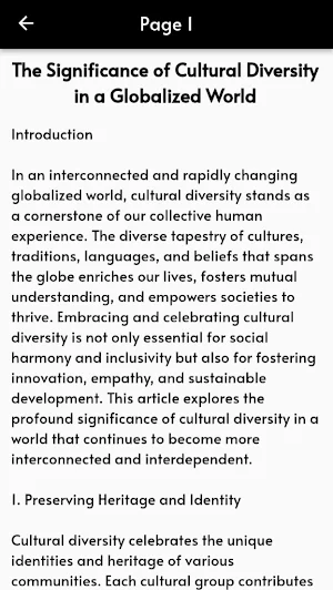 Human Identity and Culture Screenshot 2