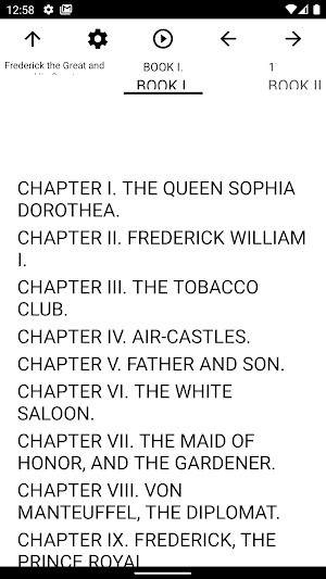 Book, Frederick the Great and  Screenshot 1