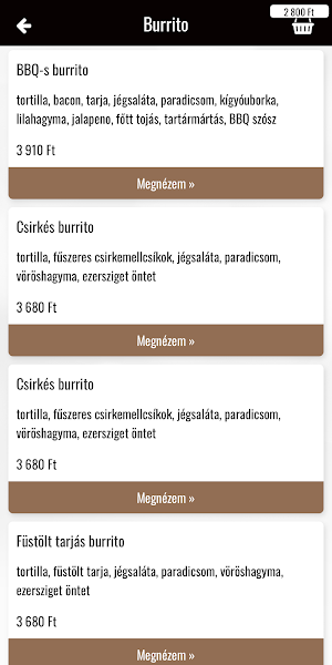 Halász Cafe Screenshot 3