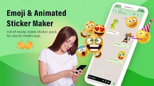 Emoji & Animated Sticker Maker Screenshot 0