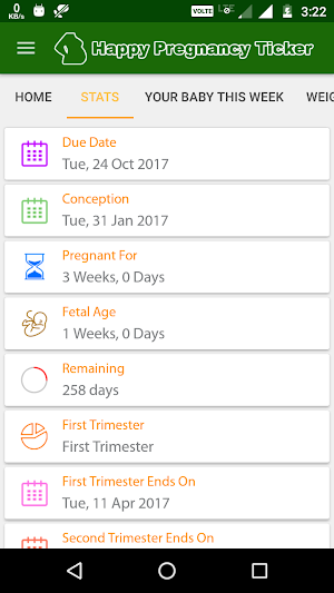Happy Pregnancy Ticker Screenshot 0