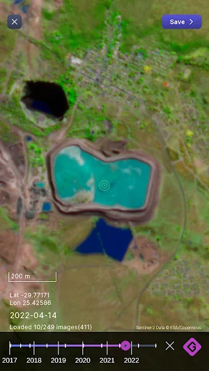 Purple Satellite - Live Data Screenshot 2