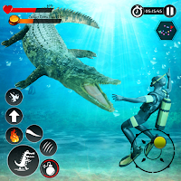 Hungry Crocodile Animal Games